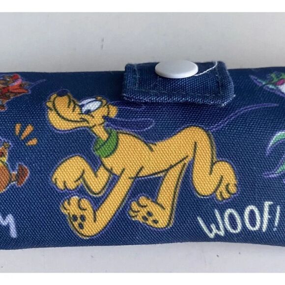 5 Piece Disney Parks Disney Critters Travel Bamboo Utensil Set With Case Pluto - Picture 4 of 12